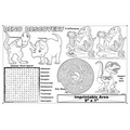 Dino Discovery - Imprintable Colorable Placemat